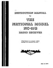 National NC-57B Instruction Manual