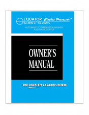 Equator CLOTHES PROCESSOR EZ 3600 C Owner's Manual