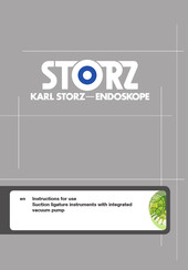 Karl Storz 25212NS Instructions For Use Manual
