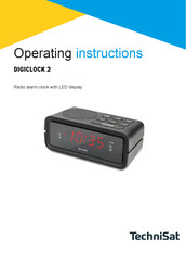 TechniSat DIGICLOCK 2 Operating Instructions Manual