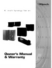 Klipsch Synergy KSB 3.1 Owner's Manual