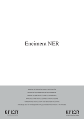 KRION NER Pre-Installation And Installation Manual