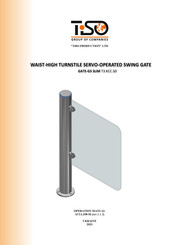Tiso GATE-GS SLIM T3.KCC.SD Series Operation Manual