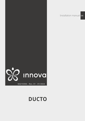Innova DUCTO MULTI 800 Installation Manual