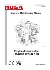 Mosa MAGIC WELD 150 Use And Maintenance Manual