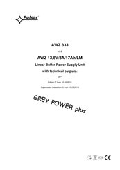 Pulsar AWZ 333 Instructions Manual