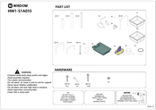 Wisdom HW1-S1A055 Assembly Instructions