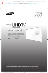 Samsung UN40JU6500 User Manual