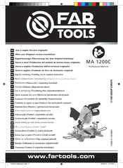 Far Tools MA 1200C Instructions Manual