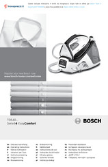 Bosch EasyComfort TDS4050 Operating Instructions Manual