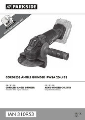 Parkside 310953 Original Instructions Manual