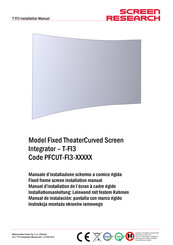 Screen Research T-FI3 Installation Manual