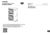 Toshiba RAV-GM1601AT8P-E Installation Manual