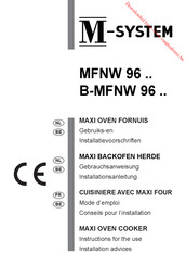 M-system MFNW 96 Series Instructions For The Use