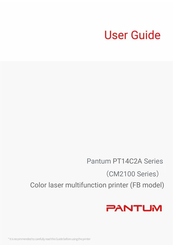 Pantum PT14C2A Series User Manual