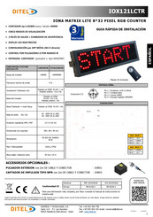 Ditel IOX121LCTR Manual