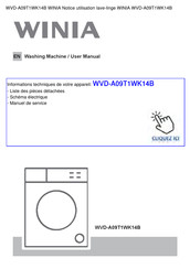 WINIA WVD-A09T1WK14B User Manual