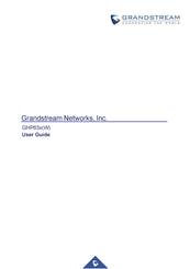 Grandstream Networks GHP631 User Manual