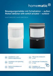 Homematic IP HmIP-SMO230-A Installation And Operating Manual