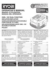Ryobi ONE+ PCL031 Operator's Manual