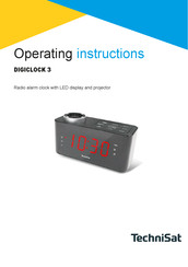TechniSat DIGICLOCK 3 Operating Instructions Manual