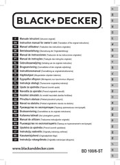 Black & Decker BD 100/6-ST Instruction Manual