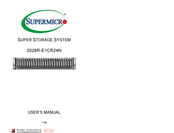Supermicro SUPER STORAGE SYSTEM 2028R-E1CR24N User Manual