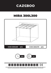 CAZEBOO COM-000470 Assembly Instructions Manual