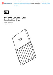 Western Digital MY PASSPORT SSD 2TB User Manual