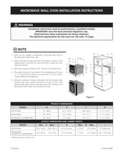 Electrolux E30MO75HPS Installation Instructions Manual