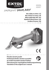 Extrol CRAFT 402457 Original User Manual