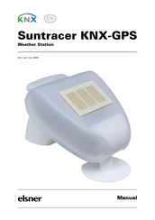 Elsner Suntracer KNX-GPS Manual