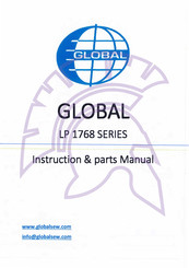 Global LP 1768-2 AUT Instruction & Parts Manual
