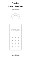 Populife Smart Keybox K2 User Manual