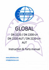 Global DN 2220 Instruction & Parts Manual