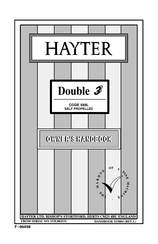 Hayter Double 3 Owner's Handbook Manual