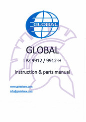 Global LPZ 9912 Instruction & Parts Manual