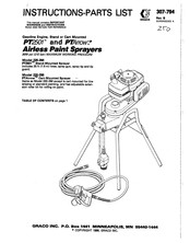Graco PT2501 Instructions-Parts List Manual