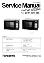 Panasonic NN-8557 Service Manual