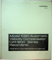 Ampex 1090 Operation And Maintenance Manual
