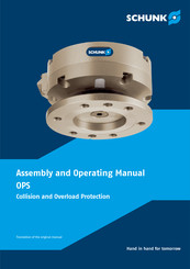 SCHUNK OPS 300 Assembly And Operating Manual