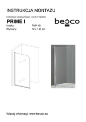Besco PRIME I PNP-1S Installation Manual