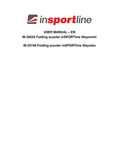 Insportline 25634 User Manual