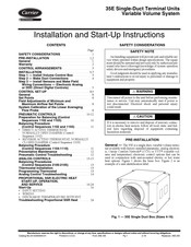 Carrier 35EN Installation And Start-Up Instructions Manual