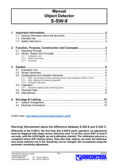 UniControl S-SW-8 Manual