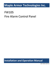 Maple Armor FW105 Installation And Operation Manual