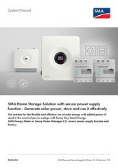 SMA Sunny Boy Smart Energy 4.0 SBSE4.0-50 System Manual