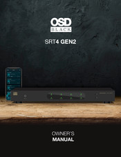 OSD Audio SRT4 GEN2 Owner's Manual