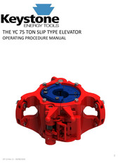 Keystone YC 75 Operating Manual