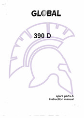 Global 390 D Spare Parts & Instruction Manual